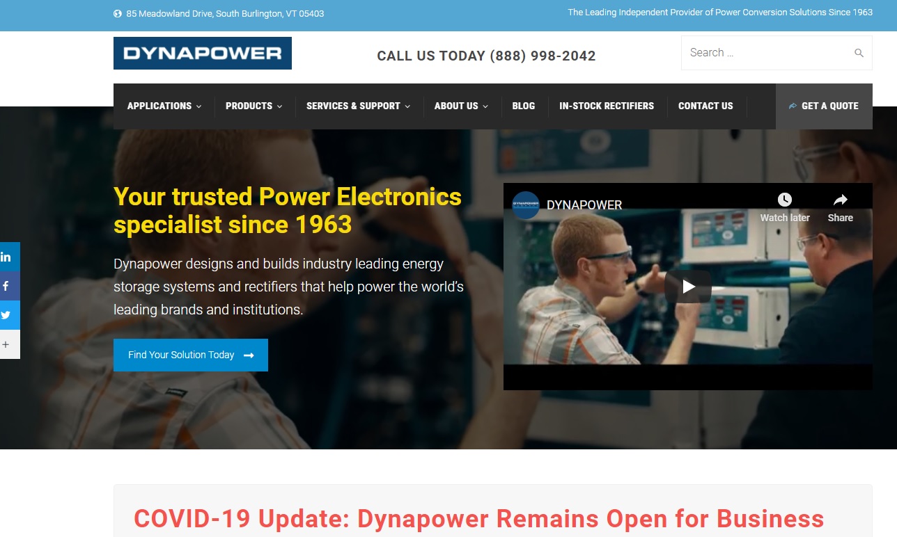 Dynapower Corp.
